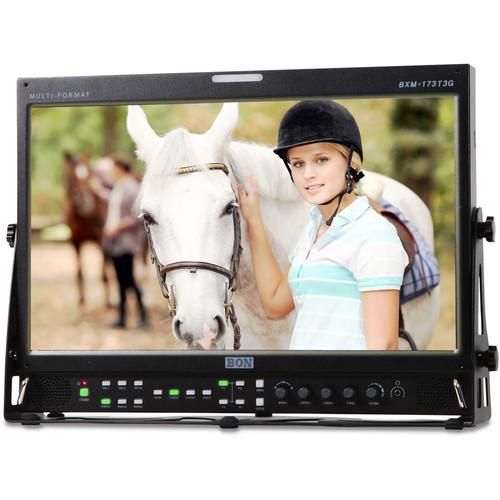 Bon BXM-173T3G Full HD 3G-SDI HDMI 12-Bit Broadcast Monitor