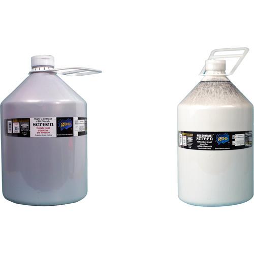 Goo Systems High Contrast 20 Finish Coat with High Contrast Reflective Coat Screen Goo Set