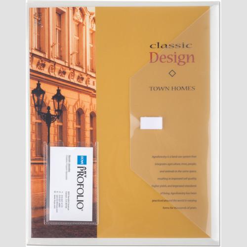 Itoya PolyEnvelope with Hook-and-Loop Closure and Business Card Holder