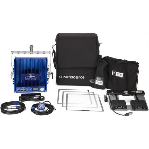 Outsight Creamsource Mini Doppio Bender Bi-Color 1x1 LED Panel Gaffer Kit