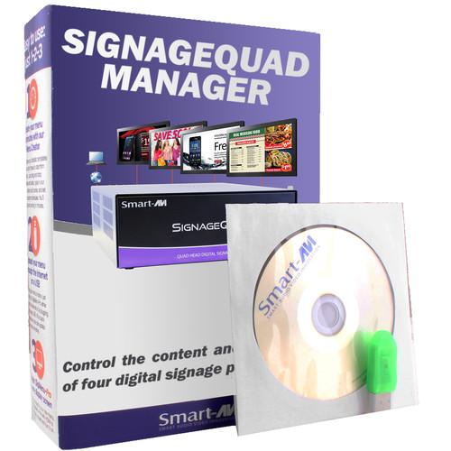 Smart-AVI Signagequad Manager Software with USB Key, Smart-AVI, Signagequad, Manager, Software, with, USB, Key