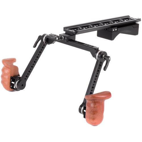Wooden Camera Shoulder Rig v2 Premium with Rosette Arms & Handles