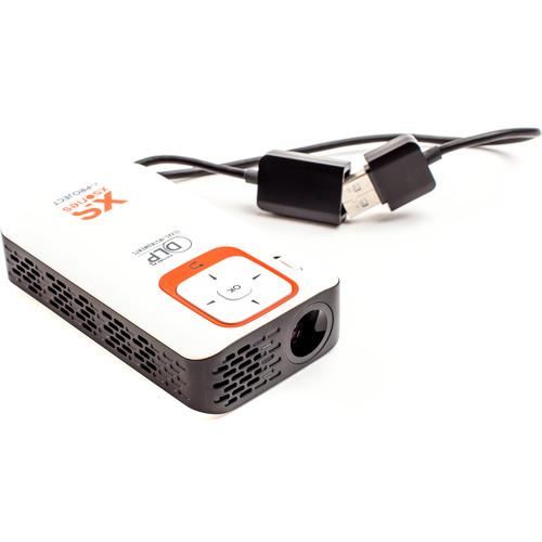 XSORIES X-Project 40-Lumen DLP Pico Projector, XSORIES, X-Project, 40-Lumen, DLP, Pico, Projector