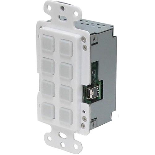 A-Neuvideo 8-Button IP Wall Plate Control
