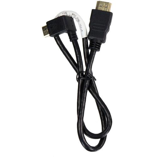 ALZO 21" Right-Angled Offset Mini-HDMI Cable for Select DSLR Cameras