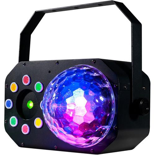 American DJ Stinger Star - LED Moonflower, Color Wash and Red Green Lasers