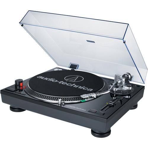 Audio-Technica Consumer AT-LP120USB Direct Drive Professional DJ Turntable with USB Output