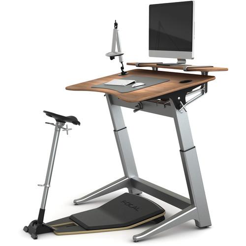 Focal Upright Furniture Locus Bundle Pro with Desk & Shelf, Seat, and Mat