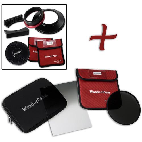 FotodioX WonderPana FreeArc XL Core Unit Kit for Canon 11-24mm Lens with 186mm Slim, Solid Neutral Density 1.2 and 7.9 x 10.2" Hard-Edge Graduated Neutral Density 0.9 Filters