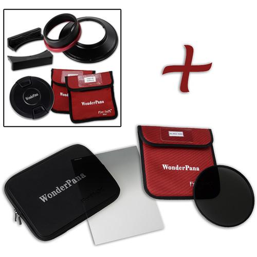 FotodioX WonderPana FreeArc XL Core Unit Kit for Canon 11-24mm Lens with 186mm Slim, Solid Neutral Density 1.2 and 7.9 x 10.2" Soft-Edge Graduated Neutral Density 0.6 Filters