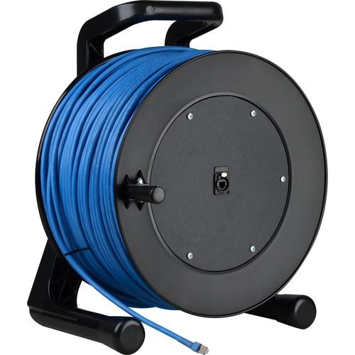 Laird Digital Cinema CAT6 Integrated Cable Reel with Built-In RJ45 Jack in Hub