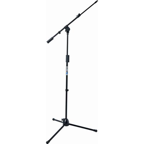 QuikLok A304BKAM Microlite Tripod Microphone Stand with Telescopic Boom
