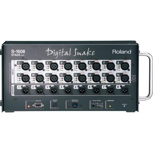 Roland S-1608 16x8 Stage Unit Digital Snake System