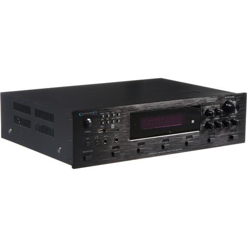 Technical Pro H12x500UBT 650W Digital Hybrid Amplifier Preamp Tuner with 12 Speaker Output