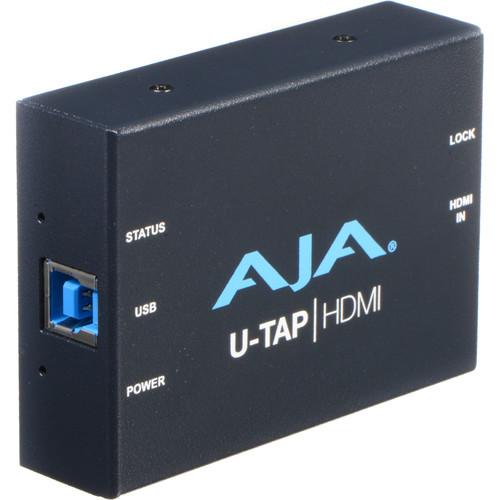 AJA U-TAP USB 3.0 3.1 Gen 1 Powered HDMI Capture Device