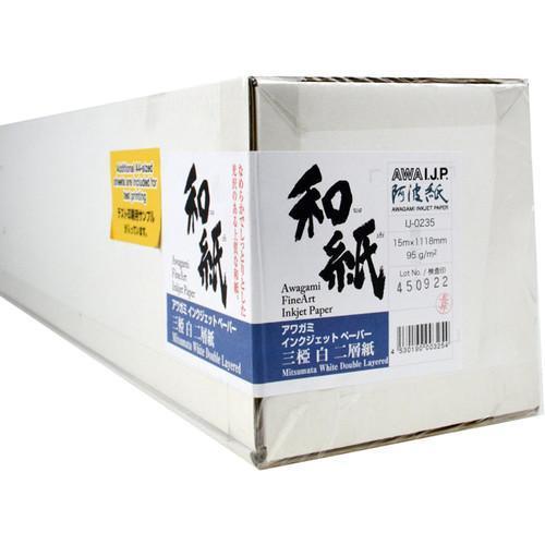 Awagami Factory Mitsumata White Double-Layered Fine-Art Inkjet Paper