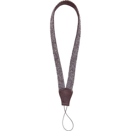 Cecilia Gallery Alpaca Wool & Leather Camera Wrist Strap with Cord Tethering