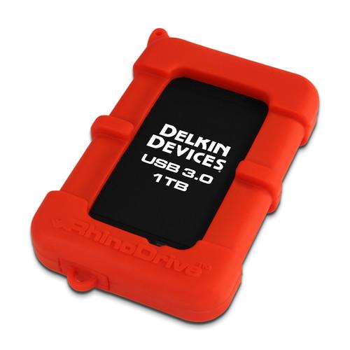 Delkin Devices 1TB RhinoDrive USB 3.1 Gen 1 Rugged External SSD with Mylio Advanced