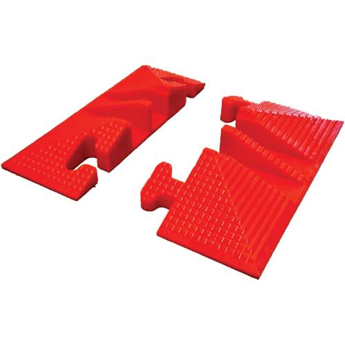 Elasco Products LG2125-ED Two-Channel Lite Guard End Set