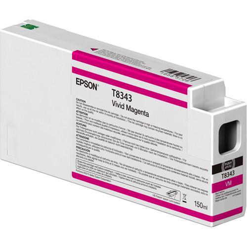 Epson T834300 UltraChrome HD Vivid Magenta Ink Cartridge