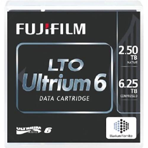 FUJIFILM LTO Ultrium 6 Custom Bar-Code Labeled Data Cartridge