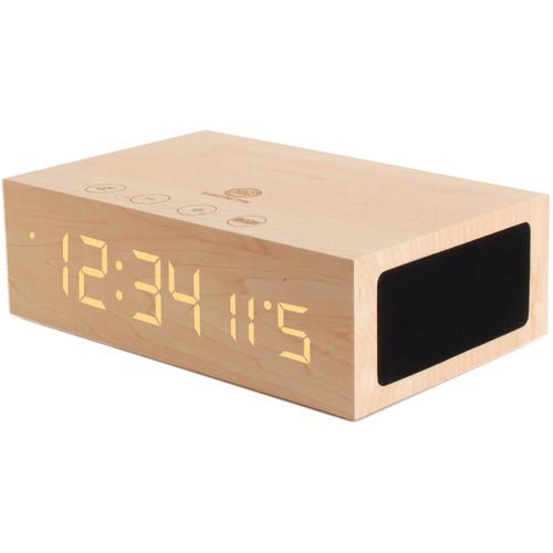 GOgroove BlueSYNC TYM Bluetooth Speaker with Integrated Alarm Clock