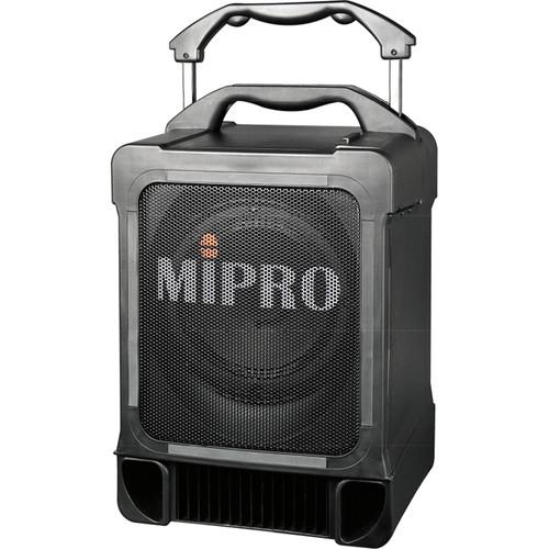 MIPRO MA-707PADM Portable Wireless PA System with CD MP3 Player and Wireless Microphone Receiver Modules