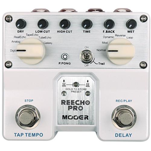 MOOER Twin Series Reecho Pro Digital Delay Pedal