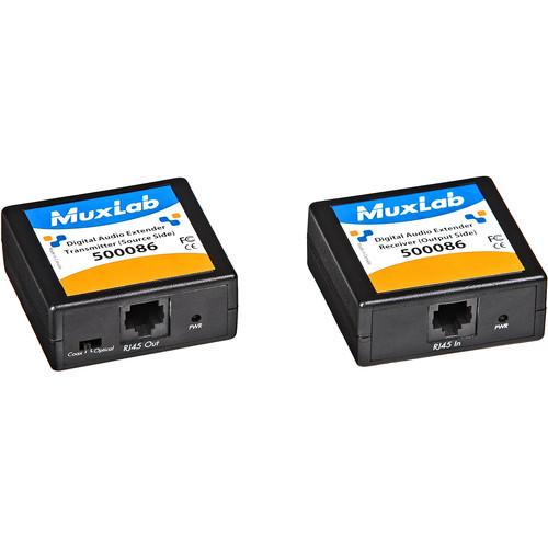 MuxLab 500086 Digital Audio Extender over Cat 5e 6 Cable