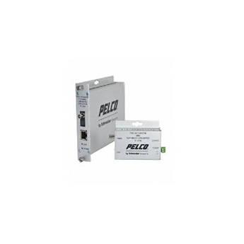 Pelco FMCI Series FMCI-AF1SM1ST 10 100 Mbps Ethernet-Optical Fiber Media Converter with ST Connector