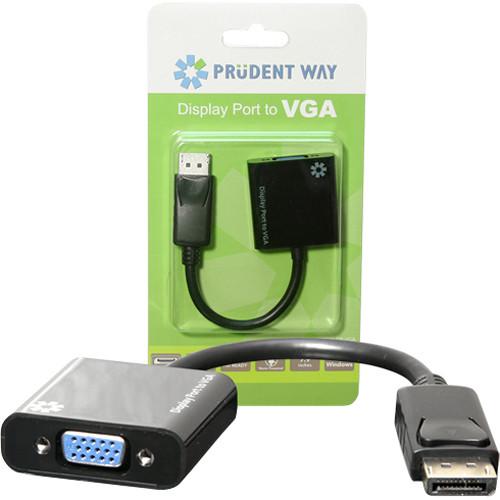 Prudent Way DisplayPort to VGA Adapter