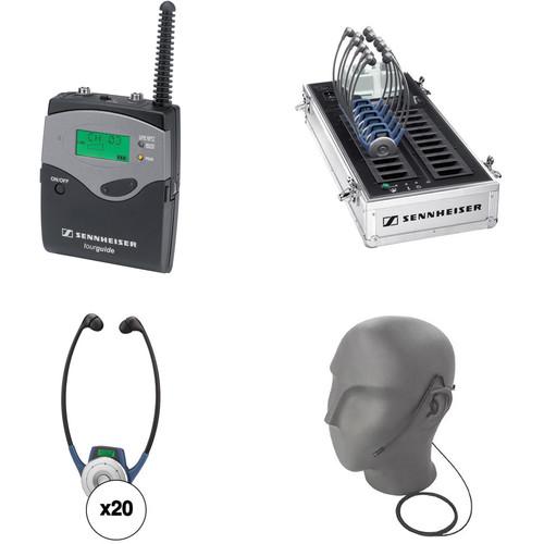 Sennheiser TG 2020 Bodypack Tour Guide System Kit