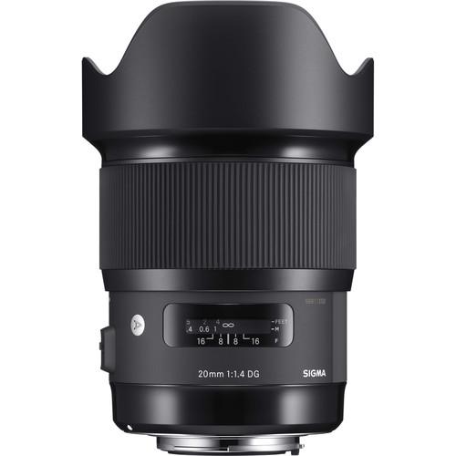 Sigma 20mm f 1.4 DG HSM Art Lens for Nikon F