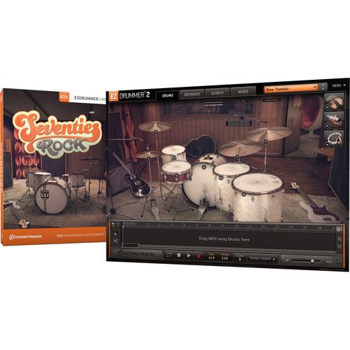Toontrack Seventies Rock EZX - Expansion Pack for EZdrummer 2