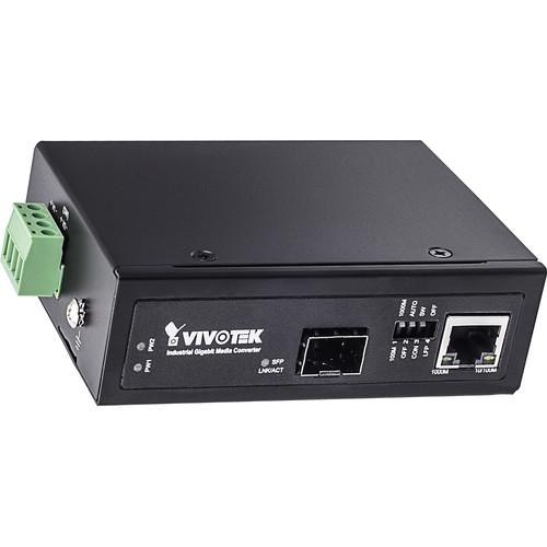 Vivotek AW-IHS-0203 Industrial Gigabit Media Converter SFP