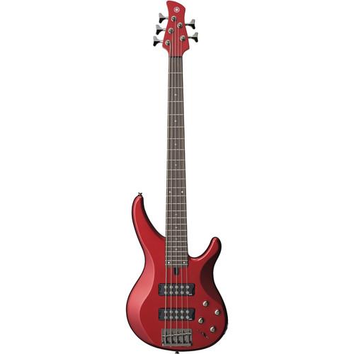 Yamaha TRBX305 5-String Electric Bass Candy Apple Red