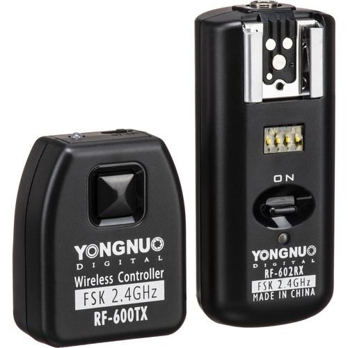 Yongnuo RF-602C Wireless Flash Trigger Set for Select Canon Cameras