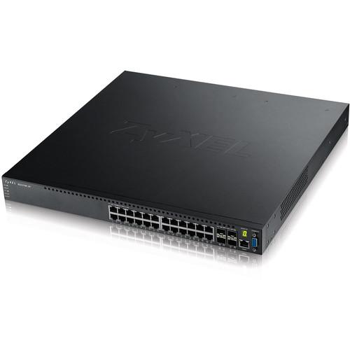 ZyXEL XGS3700 Series 24-Port GbE L2 Switcher with 10GbE Uplink
