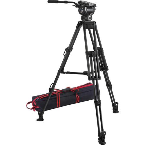 Acebil CS-992CM Professional Tripod System with 100mm Ball Base Tripod, CH9 Head, & Mid-Level Spreader