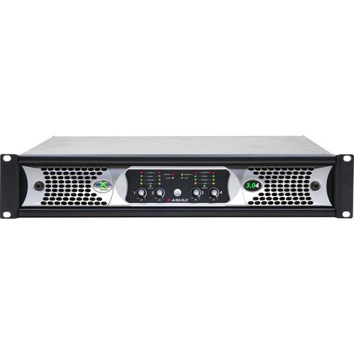 Ashly nXp3.0 4-Channel Multi-Mode Network Power Amplifier with Protea DSP Software Suite, AES3 Inputs, & CobraNet Digital Interface