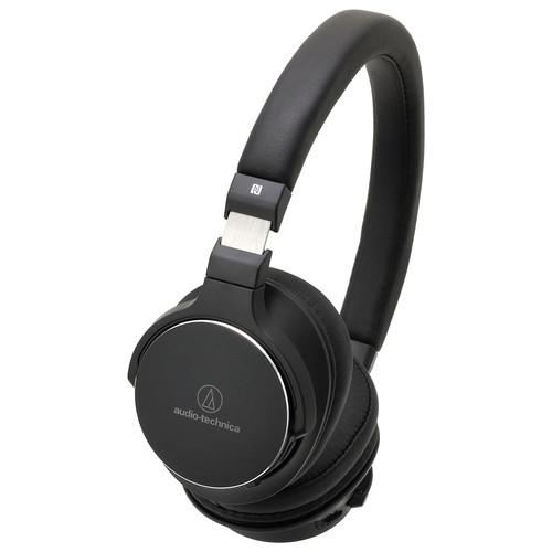 Audio-Technica Consumer ATH-SR5BTBK Wireless On-Ear High-Resolution Audio Headphones