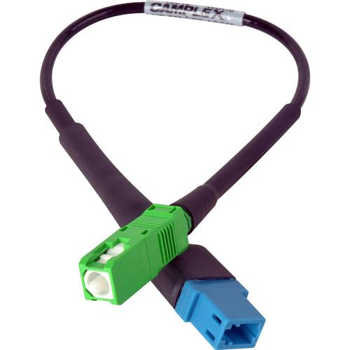 Camplex UPC LC Female to APC SC Male Singlemode Fiber Optic Tactical Adapter Cable