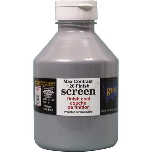Goo Systems Max Contrast 20 Finish Coat Screen Goo