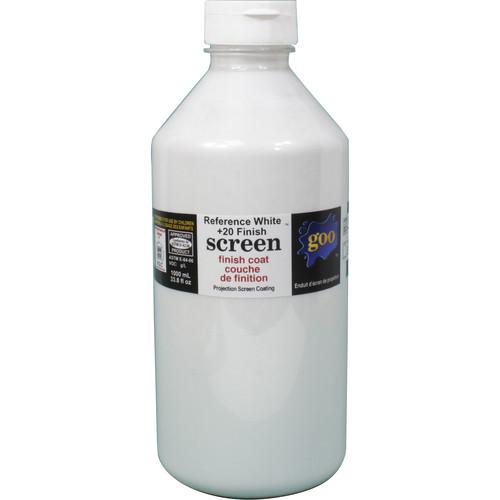 Goo Systems Reference White 20 Finish Coat Screen Goo