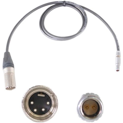 Nebtek 4-Pin XLR Male to 2-Pin LEMO Bolt Power Cable