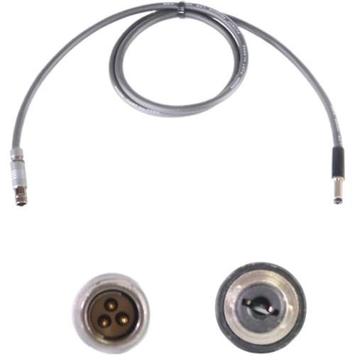Nebtek ARRI3 3-Pin Fischer Male to 2.5mm DC Barrel Decimator Power Cable
