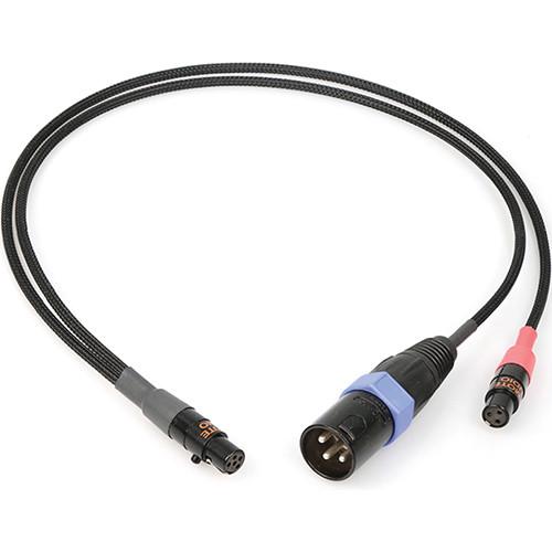 Remote Audio Balanced Breakout Cable TA5F to XLR3M and TA3F for Sound Devices 633