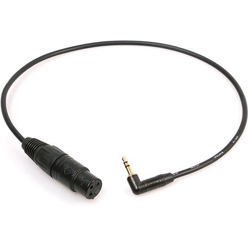 Remote Audio Unbalanced Adapter Cable 3-Pin XLR Female to 3.5mm RA TS Mini-Jack