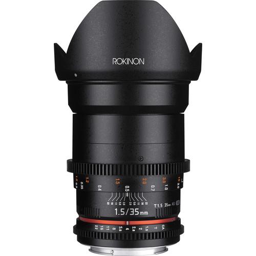 Rokinon 35mm T1.5 Cine DS Lens for Canon EF Mount