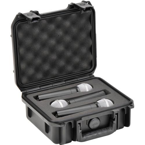 SKB iSeries 0907 Waterproof Three Mic Case